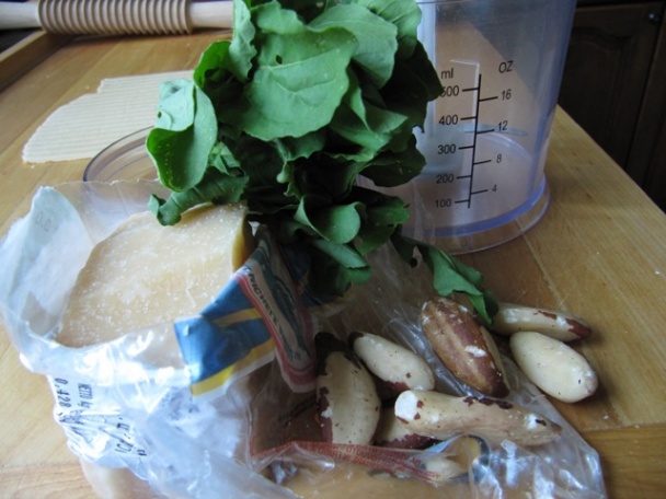 Hrubé rezance s rukolovým pestom (fotorecept) - obrázok 3