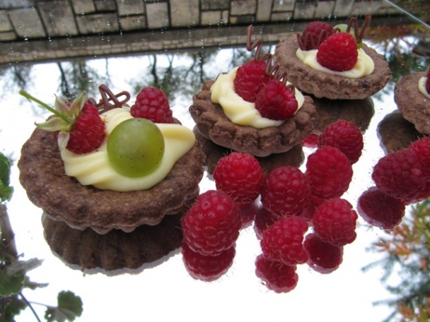 Kakaové košíčky s drobným jesenným ovocím (fotorecept) - obrázok 8