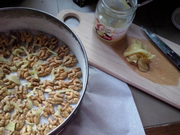 Orechovo-zázvorový koláč (fotorecept) - obrázok 1