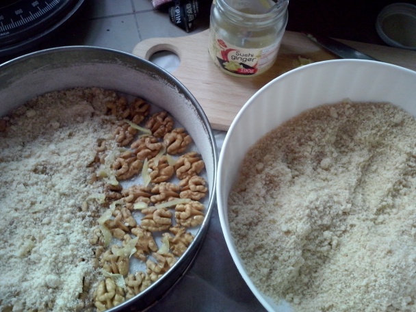 Orechovo-zázvorový koláč (fotorecept) - obrázok 2