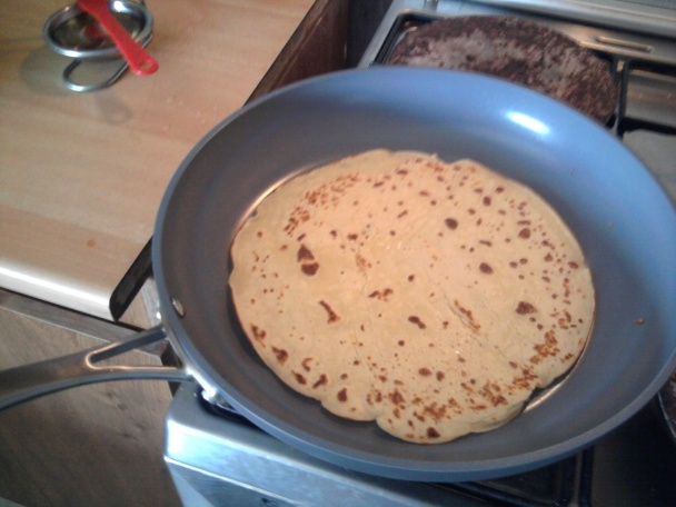 Slané palacinky s mäsom (fotorecept) - obrázok 3
