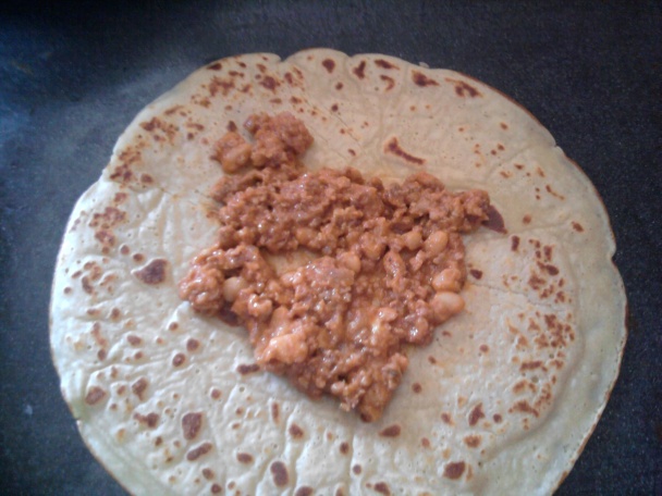 Slané palacinky s mäsom (fotorecept) - obrázok 4