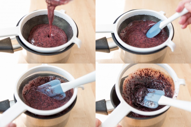 Citrónová panna cotta s čučoriedkovou penou (fotorecept) - obrázok 2