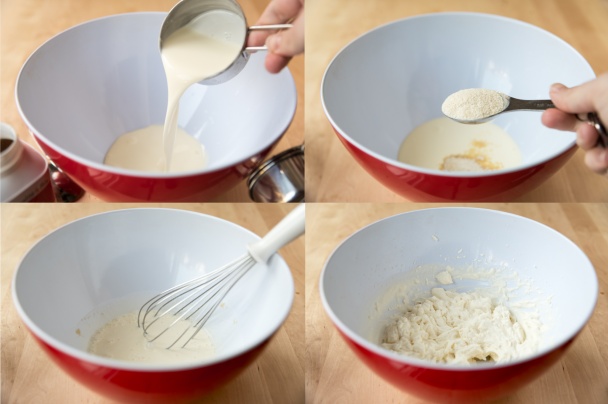 Citrónová panna cotta s čučoriedkovou penou (fotorecept) - obrázok 8