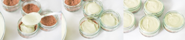 Nepečený matcha cheesecake s čerešňovou omáčkou (fotorecept) - obrázok 5