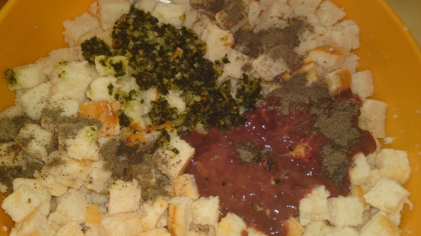 Plnené pečené kura v mojej úprave (fotorecept) - obrázok 5