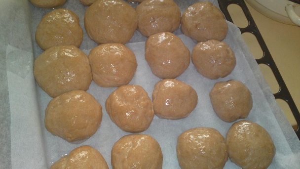 Celozrnné tukové žemle (fotorecept) - obrázok 3