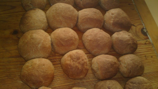 Celozrnné tukové žemle (fotorecept) - obrázok 4