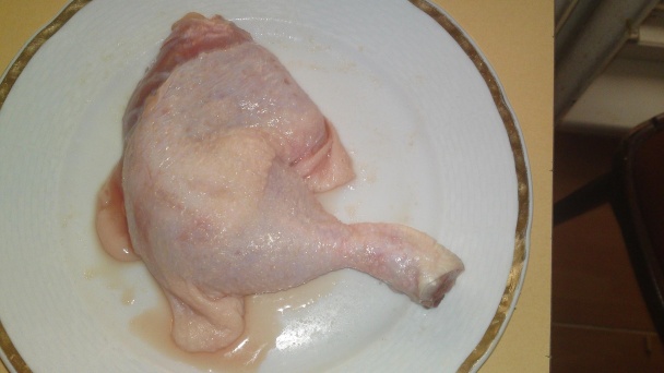 Kura na víne, zelenine a hubách (fotorecept) - obrázok 1