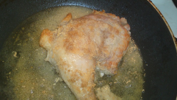 Kura na víne, zelenine a hubách (fotorecept) - obrázok 7