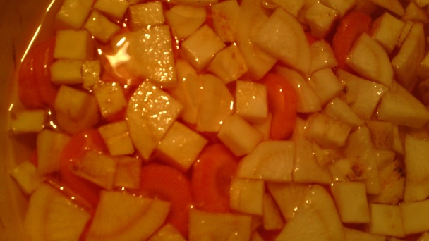 Fazulica so zeleninou a strúhaním (fotorecept) - obrázok 1