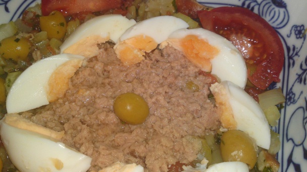 Salade mechouia - šalát mešuja v mojej úprave (fotorecept) - obrázok 9