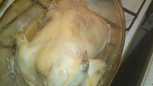 Pečené kuriatko s jemnou príchuťou údenej slaninky (fotorecept) - obrázok 1