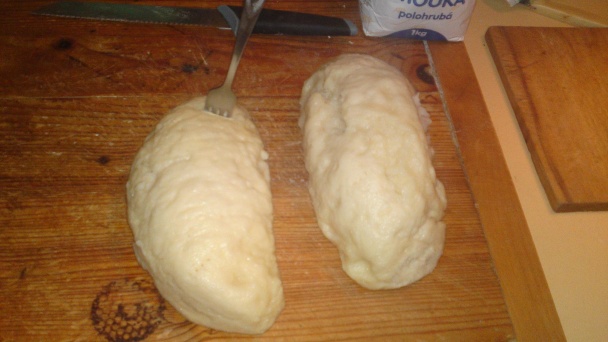 Domáca kysnutá knedľa (fotorecept) - obrázok 6