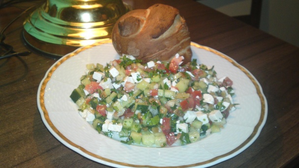 Bulharský šopský šalát (fotorecept) - obrázok 16