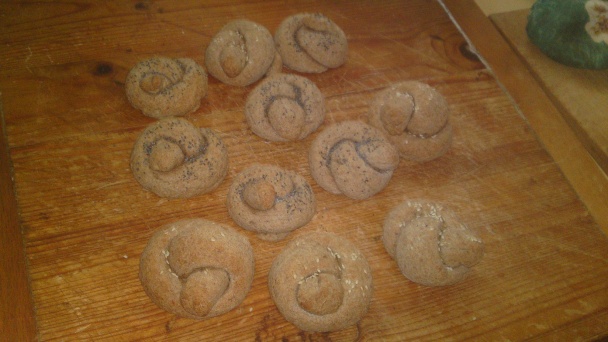 Grahamovo-ražné celozrnné slimáky (fotorecept) - obrázok 11