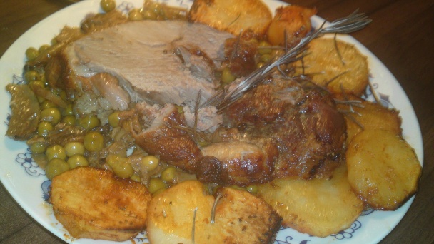 Pečené jahňacie stehno po židovský (fotorecept) - obrázok 13