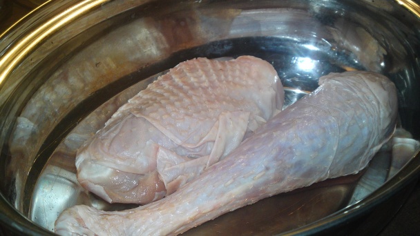 Poľovnícke pečené morčacie stehno s pečenou zeleninou v pomarančovom karameli (fotorecept) - obrázok 2