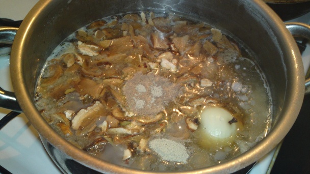 Polievka z dubákov a vývaru z údeného (fotorecept) - obrázok 8