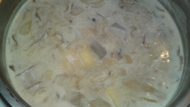 Polievka z dubákov a vývaru z údeného (fotorecept) - obrázok 13