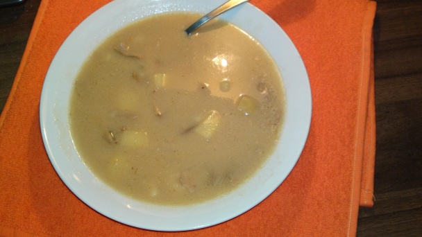 Polievka z dubákov a vývaru z údeného (fotorecept) - obrázok 14