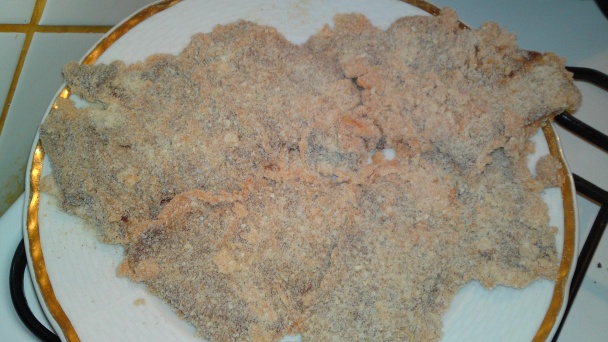 Vyprážaná pečeň v pikantnom cestíčku s opekanými novými zemiakmi (fotorecept) - obrázok 8