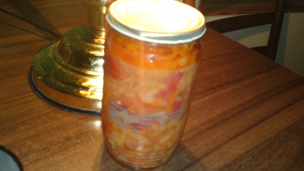 Korenený posúch s lečom a s údenou slaninkou (fotorecept) - obrázok 1