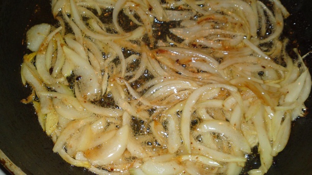 Bravčové plátky na šalvii a jablkách s horčicou (fotorecept) - obrázok 7