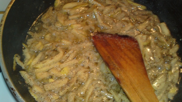 Bravčové plátky na šalvii a jablkách s horčicou (fotorecept) - obrázok 10