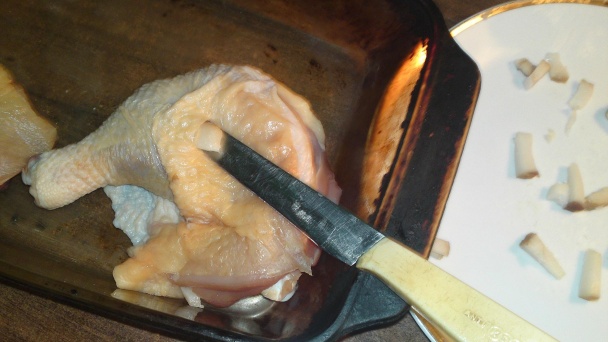 Pečené kura na spôsob bažanta (fotorecept) - obrázok 3