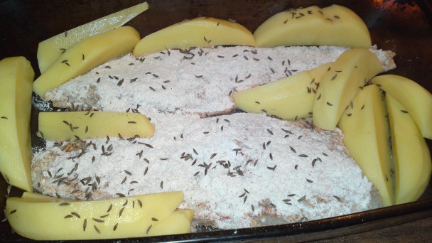 Pečená ryba v chrumkavom korenenom plášti (fotorecept) - obrázok 9