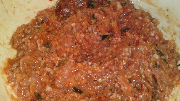 Pikantná fašírka pečená na chlebe (fotorecept) - obrázok 10