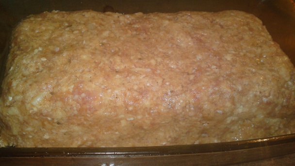 Fašírka vcelku s údenou slaninkou a horčicovou krustou (fotorecept) - obrázok 14