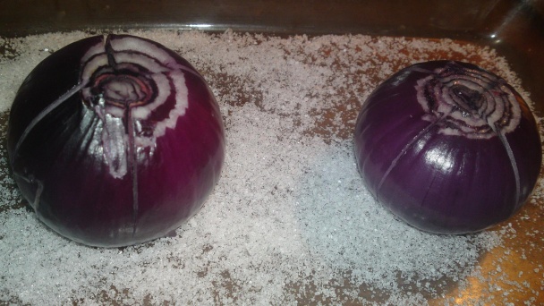 Kvety z pečenej červenej cibule (fotorecept) - obrázok 4