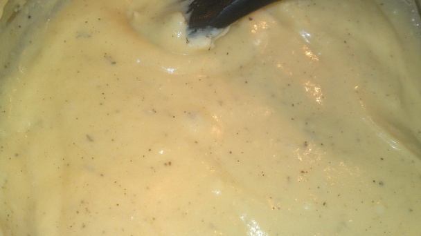 Bravčové rezy s hríbovou kašou zapekané s údeným  syrom /fotorecept/          - obrázok 4