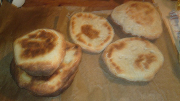 Lángoše z chlebového cesta (fotorecept) - obrázok 13