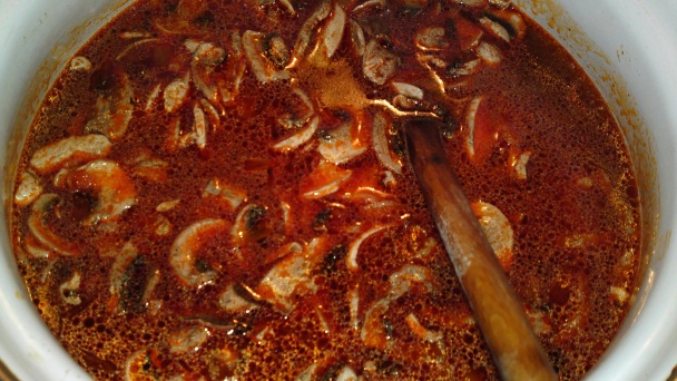 Perkelt zo  šampiňónov (fotorecept) - obrázok 6