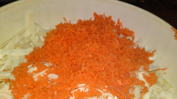 Kapustový šalát s mandarínkami a červenou cibuľou (fotorecept) - obrázok 6