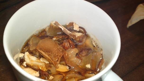 Halušky s vajcom a hríbami (fotorecept) - obrázok 1