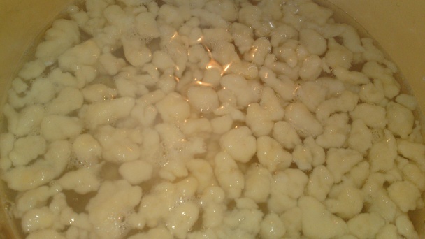 Halušky s vajcom a hríbami (fotorecept) - obrázok 6