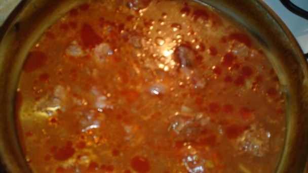 Guláš bez miešania z trúby /fotorecept/ - obrázok 10