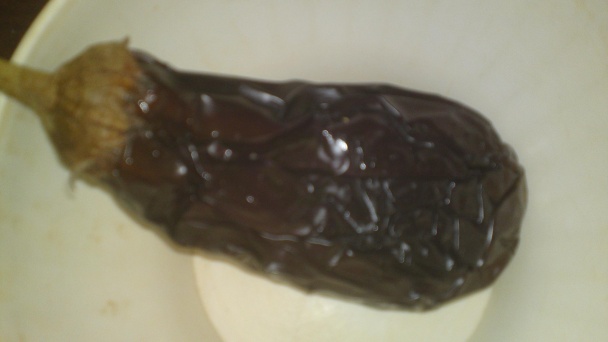 Baklažánová nátierka - Baba Ghanoush /fotorecept/ - obrázok 7