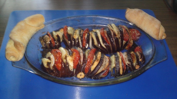 Harmonika z baklažánu (fotorecept) - obrázok 8