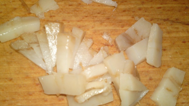 Bravčové kocky v jemnej zeleninovej omáčke /fotorecept/ - obrázok 5