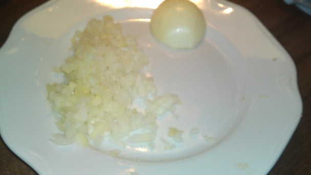 Šampiňóny na cibuľke s vajíčkami (fotorecept) - obrázok 1