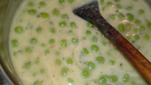 Jarná príloha z cukrového hrášku (fotorecept) - obrázok 7