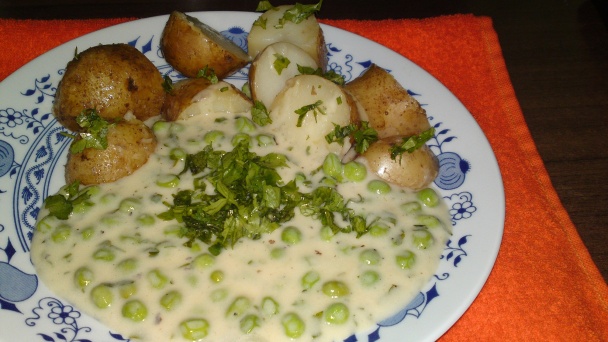 Jarná príloha z cukrového hrášku (fotorecept) - obrázok 8