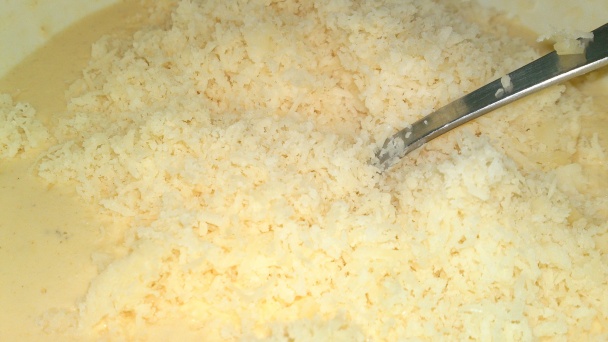 Jemný karfiolový nákyp so šampiňónmi a so syrom /fotorecept/ - obrázok 9