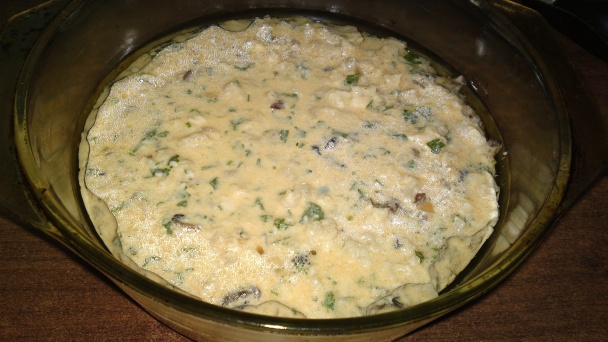 Jemný karfiolový nákyp so šampiňónmi a so syrom /fotorecept/ - obrázok 13