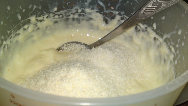 Kakaovo-pudingové rezy s kokosom (fotorecept) - obrázok 13